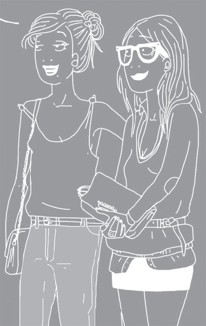 Иллюстрация к книге — Я люблю свой велосипед. Молодая бесцеремонность. Секреты жительниц Берлина [_74.jpg]