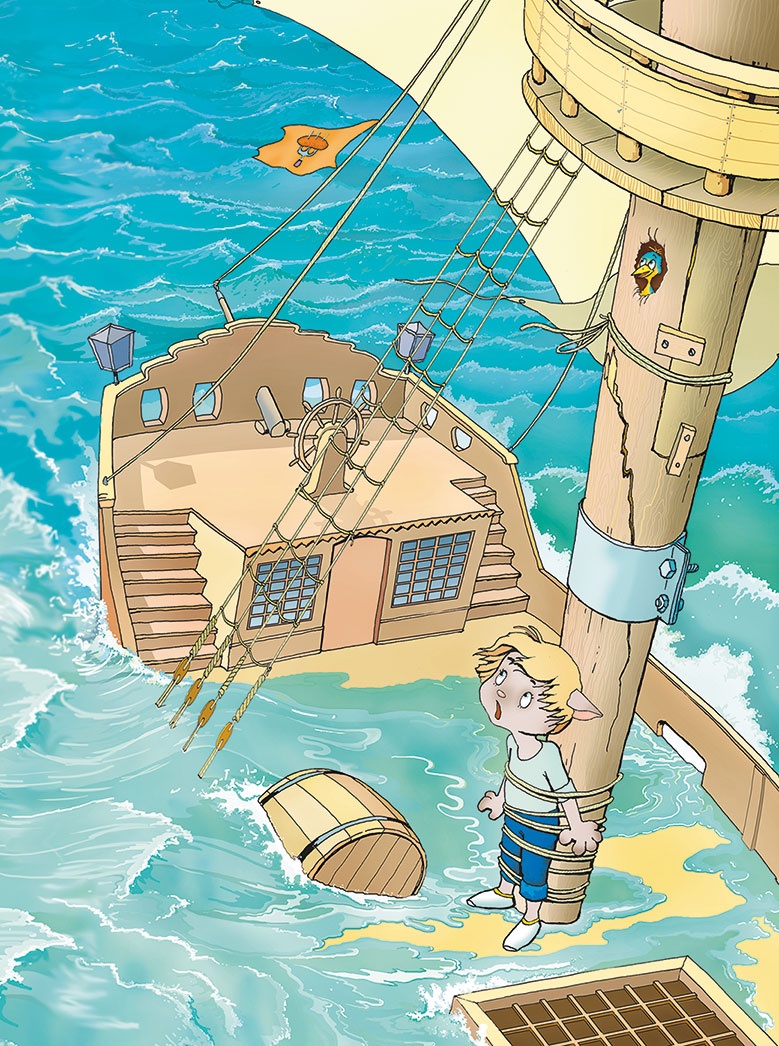 Иллюстрация к книге — Пираты Кошачьего моря. Книга 1. На абордаж! [i_035.jpg]