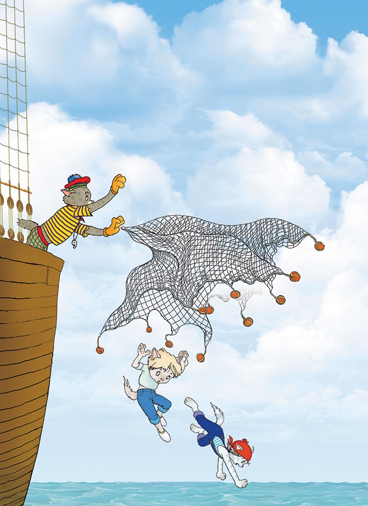 Иллюстрация к книге — Пираты Кошачьего моря. Книга 1. На абордаж! [i_044.jpg]