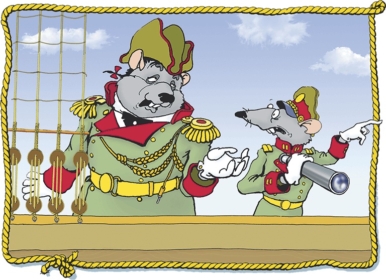 Иллюстрация к книге — Пираты Кошачьего моря. Книга 1. На абордаж! [i_081.jpg]