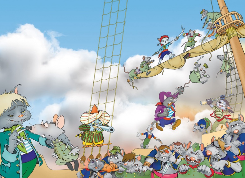 Иллюстрация к книге — Пираты Кошачьего моря. Книга 1. На абордаж! [i_088.jpg]