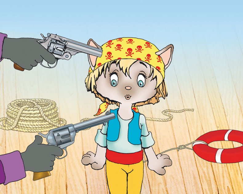 Иллюстрация к книге — Пираты Кошачьего моря. Книга 1. На абордаж! [i_101.jpg]