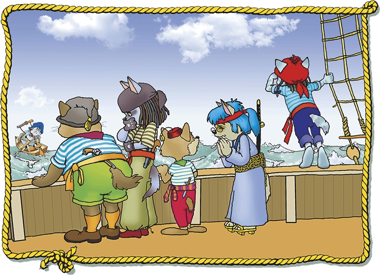 Иллюстрация к книге — Пираты Кошачьего моря. Книга 1. На абордаж! [i_109.jpg]