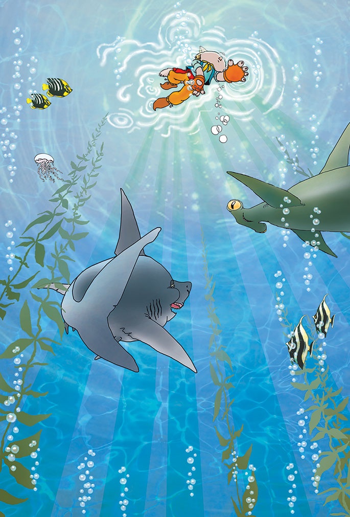 Иллюстрация к книге — Пираты Кошачьего моря. Книга 2. Остров забытых сокровищ [i_040.jpg]