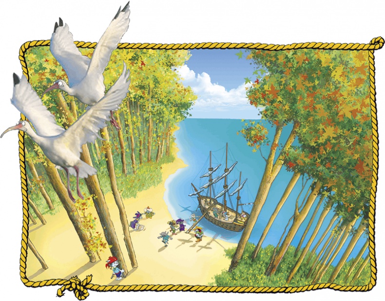 Иллюстрация к книге — Пираты Кошачьего моря. Книга 2. Остров забытых сокровищ [i_049.jpg]