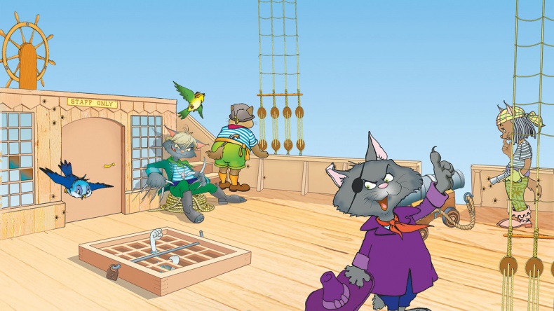 Иллюстрация к книге — Пираты Кошачьего моря. Книга 2. Остров забытых сокровищ [i_051.jpg]