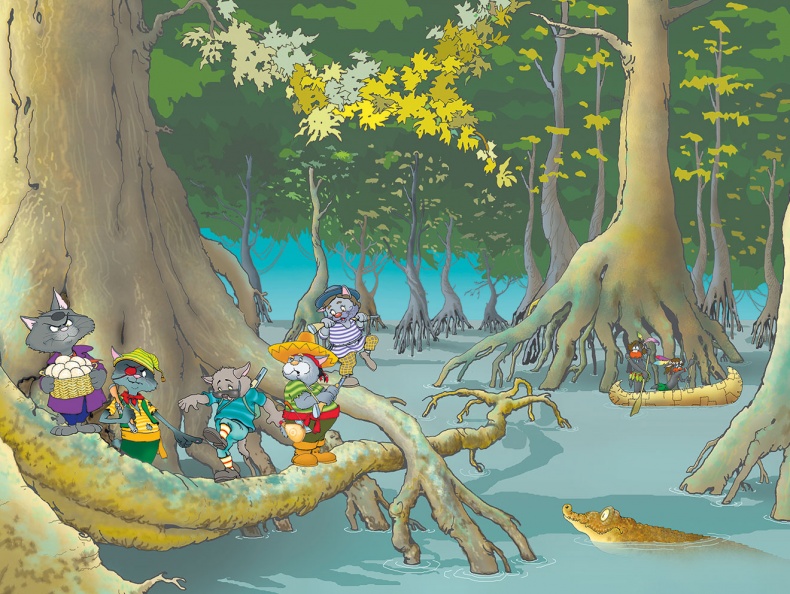 Иллюстрация к книге — Пираты Кошачьего моря. Книга 2. Остров забытых сокровищ [i_053.jpg]