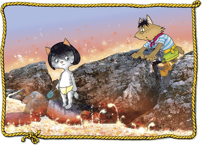 Иллюстрация к книге — Пираты Кошачьего моря. Книга 2. Остров забытых сокровищ [i_072.jpg]