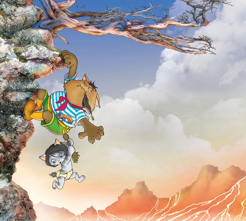 Иллюстрация к книге — Пираты Кошачьего моря. Книга 2. Остров забытых сокровищ [i_075.jpg]