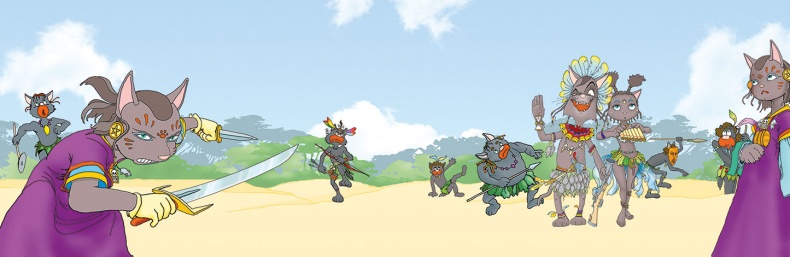 Иллюстрация к книге — Пираты Кошачьего моря. Книга 2. Остров забытых сокровищ [i_085.jpg]