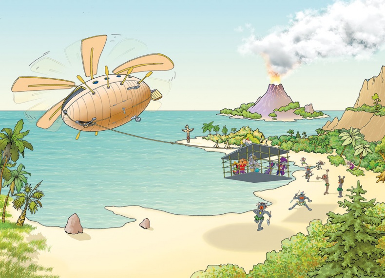 Иллюстрация к книге — Пираты Кошачьего моря. Книга 2. Остров забытых сокровищ [i_086.jpg]