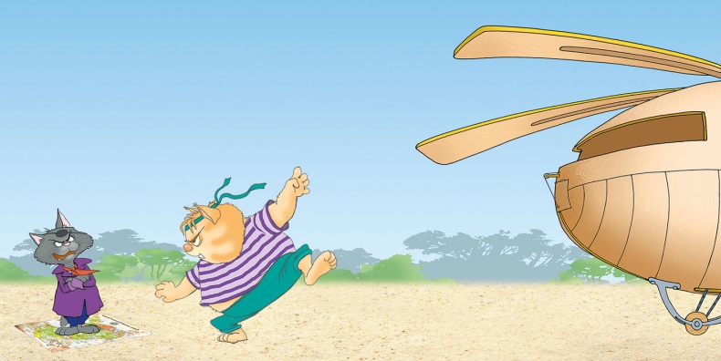 Иллюстрация к книге — Пираты Кошачьего моря. Книга 2. Остров забытых сокровищ [i_088.jpg]