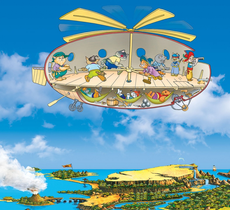 Иллюстрация к книге — Пираты Кошачьего моря. Книга 2. Остров забытых сокровищ [i_090.jpg]