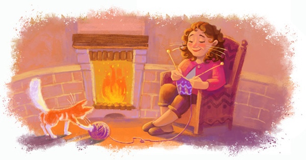 Иллюстрация к книге — Бабушка - кошка, ты не дергай ее за хвост! [i_003.jpg]