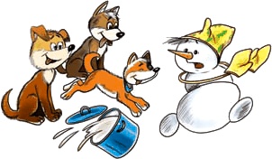 Иллюстрация к книге — Школа снеговиков [i_022.jpg]