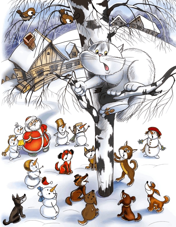 Иллюстрация к книге — Школа снеговиков [i_042.jpg]