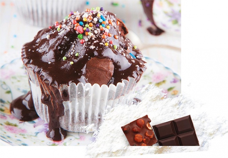 Иллюстрация к книге — Готовим в форме для кексов. Маффины. Булочки. Закуски. Завтраки [_168.jpg]