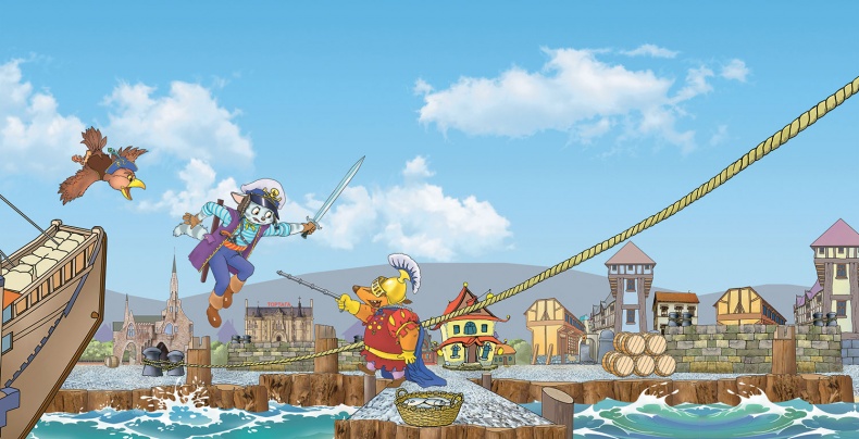 Иллюстрация к книге — Пираты Кошачьего моря. Сундук для императора [i_014.jpg]