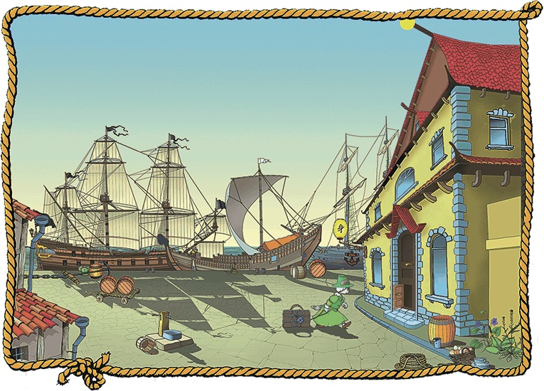 Иллюстрация к книге — Пираты Кошачьего моря. Сундук для императора [i_022.jpg]