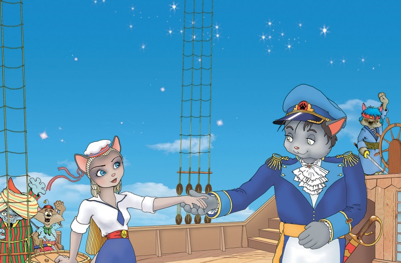 Иллюстрация к книге — Пираты Кошачьего моря. Сундук для императора [i_060.jpg]