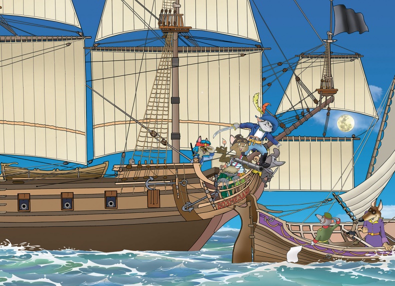 Иллюстрация к книге — Пираты Кошачьего моря. Сундук для императора [i_066.jpg]