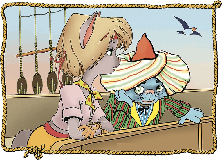 Иллюстрация к книге — Пираты Кошачьего моря. Сундук для императора [i_074.jpg]