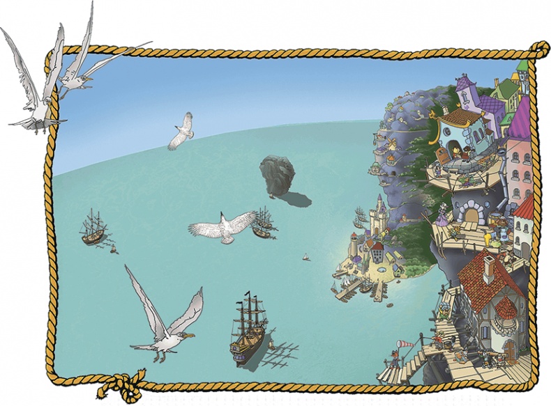 Иллюстрация к книге — Пираты Кошачьего моря. Сундук для императора [i_087.jpg]