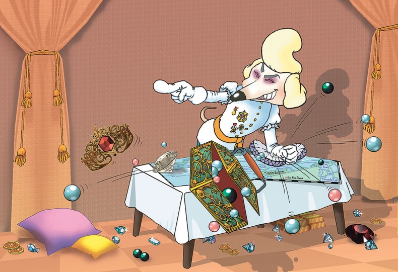 Иллюстрация к книге — Пираты Кошачьего моря. Сундук для императора [i_091.jpg]