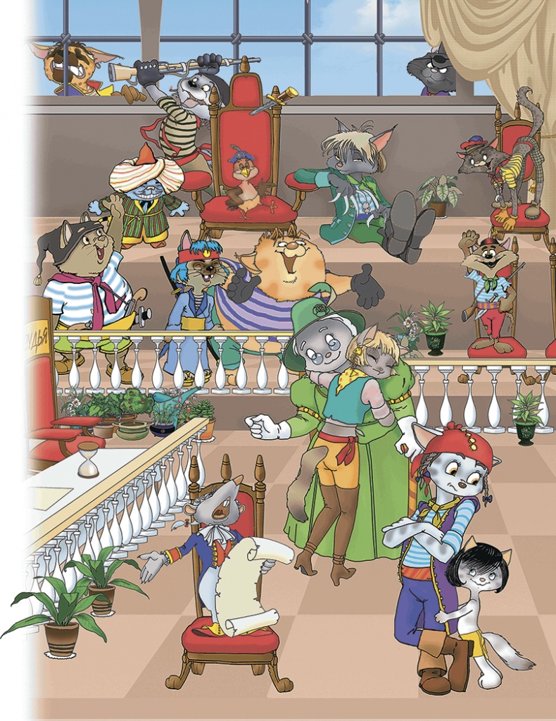 Иллюстрация к книге — Пираты Кошачьего моря. Сундук для императора [i_114.jpg]