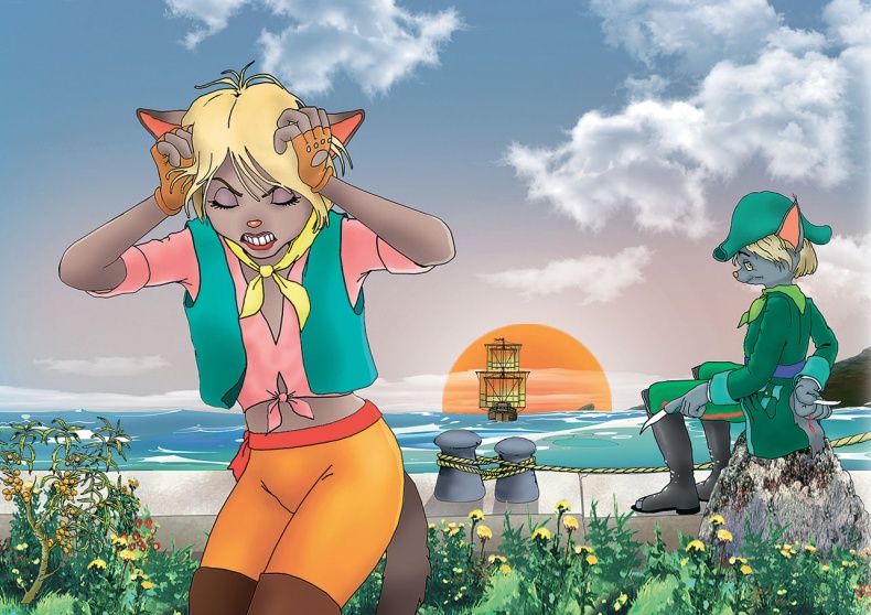 Иллюстрация к книге — Пираты Кошачьего моря. Сундук для императора [i_119.jpg]