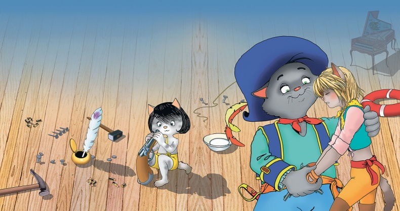 Иллюстрация к книге — Пираты Кошачьего моря. Сундук для императора [i_121.jpg]