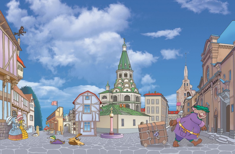 Иллюстрация к книге — Пираты Кошачьего моря. Сундук для императора [i_122.jpg]