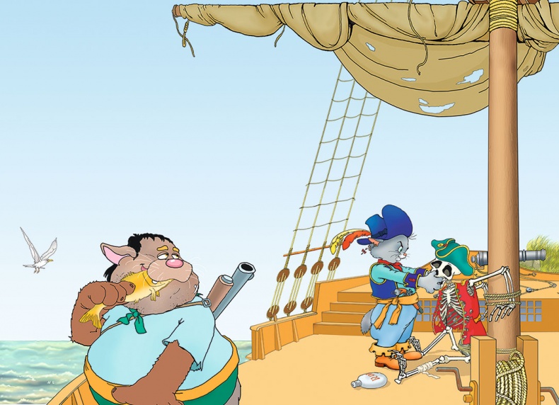 Иллюстрация к книге — Пираты Кошачьего моря. Мумия Мятежника [i_021.jpg]