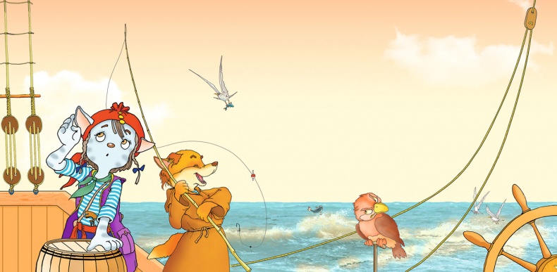 Иллюстрация к книге — Пираты Кошачьего моря. Мумия Мятежника [i_026.jpg]