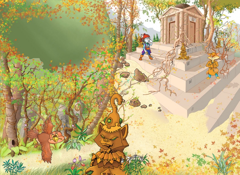 Иллюстрация к книге — Пираты Кошачьего моря. Мумия Мятежника [i_044.jpg]