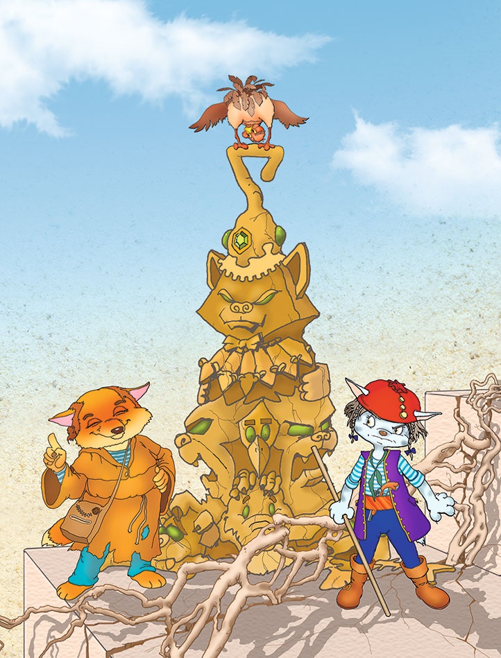 Иллюстрация к книге — Пираты Кошачьего моря. Мумия Мятежника [i_045.jpg]