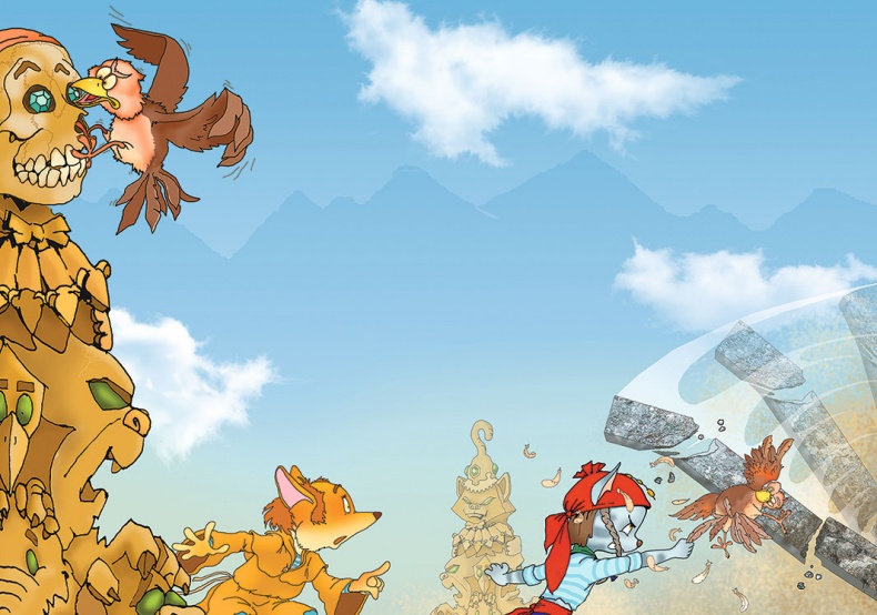 Иллюстрация к книге — Пираты Кошачьего моря. Мумия Мятежника [i_046.jpg]