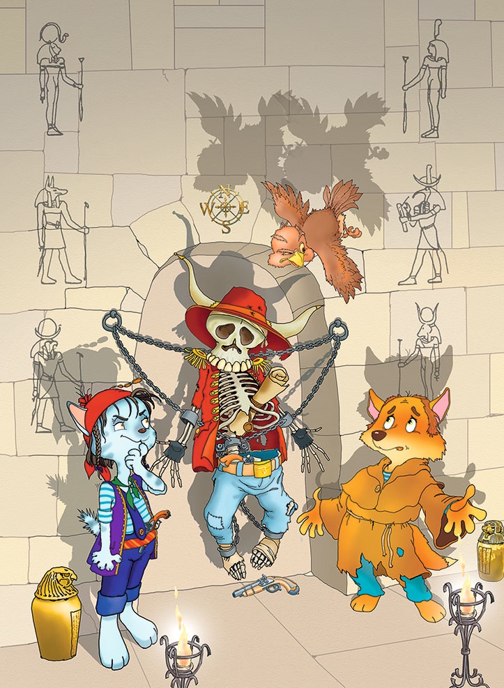 Иллюстрация к книге — Пираты Кошачьего моря. Мумия Мятежника [i_048.jpg]