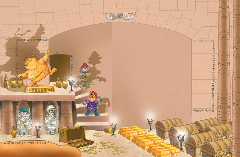 Иллюстрация к книге — Пираты Кошачьего моря. Мумия Мятежника [i_062.jpg]