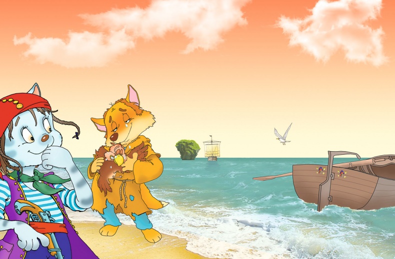 Иллюстрация к книге — Пираты Кошачьего моря. Мумия Мятежника [i_079.jpg]