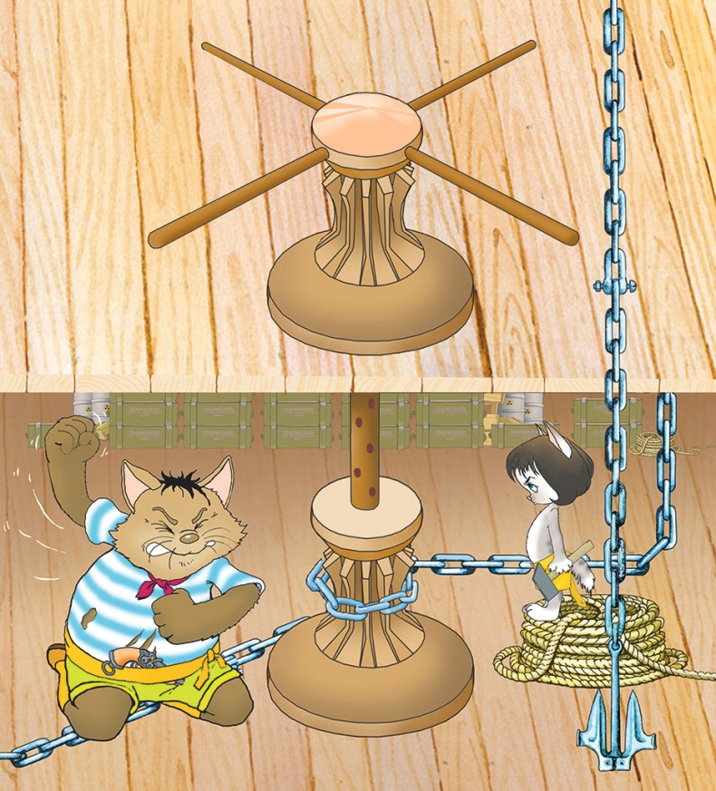 Иллюстрация к книге — Пираты Кошачьего моря. Капитан Джен [i_031.jpg]