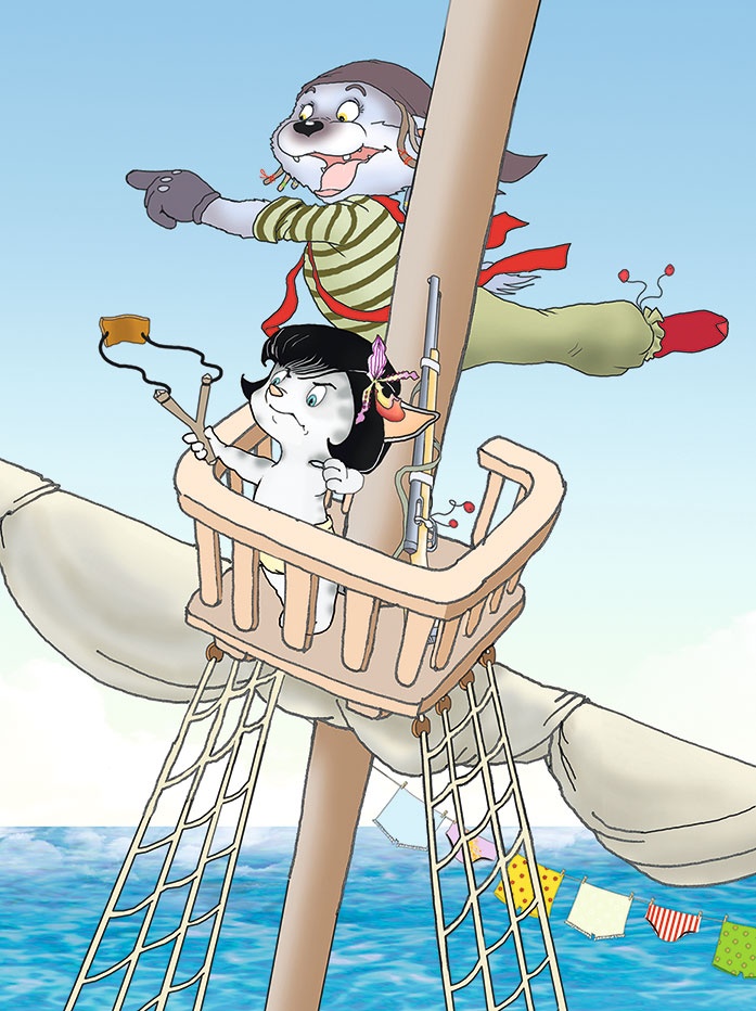 Иллюстрация к книге — Пираты Кошачьего моря. Капитан Джен [i_065.jpg]