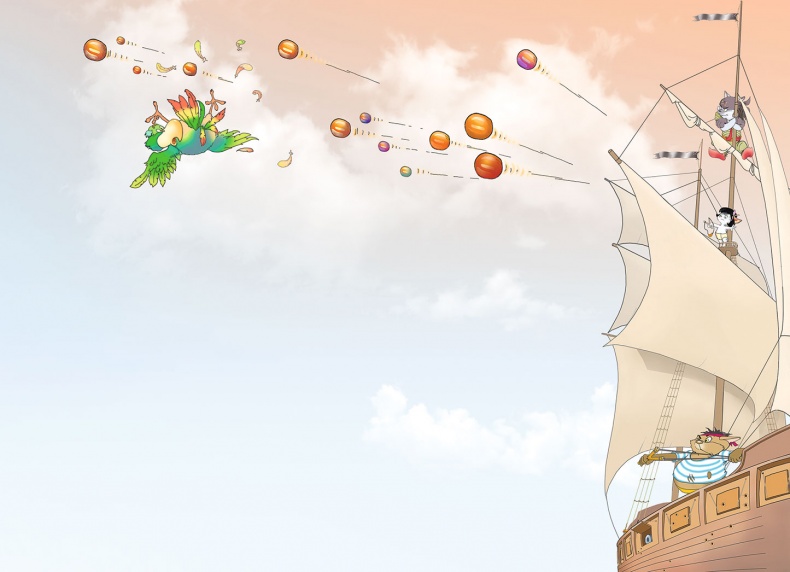 Иллюстрация к книге — Пираты Кошачьего моря. Капитан Джен [i_066.jpg]