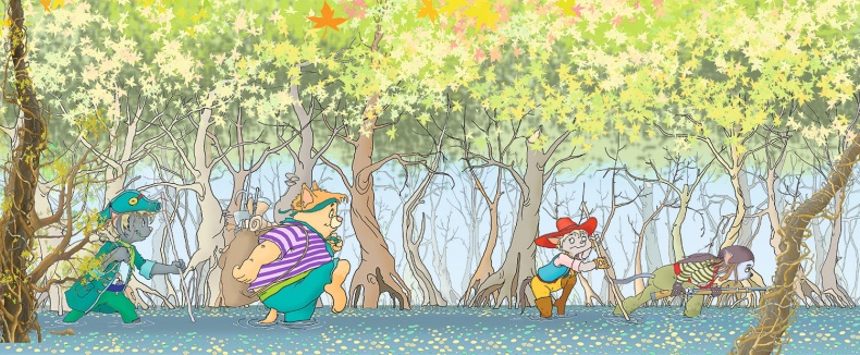 Иллюстрация к книге — Пираты Кошачьего моря. Капитан Джен [i_074.jpg]