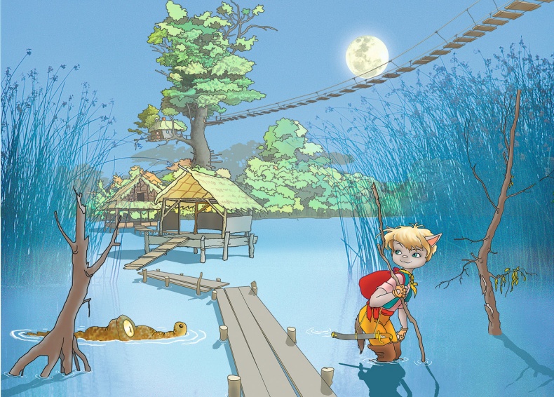 Иллюстрация к книге — Пираты Кошачьего моря. Капитан Джен [i_090.jpg]