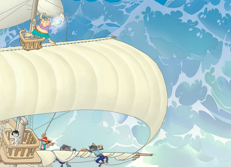 Иллюстрация к книге — Пираты Кошачьего моря. Капитан Джен [i_094.jpg]