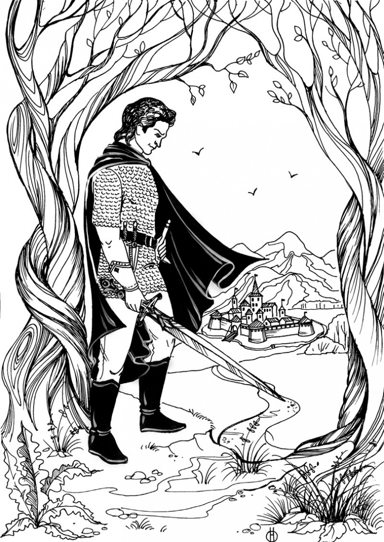 Иллюстрация к книге — Сага о Черном Ангеле [_03.jpg]