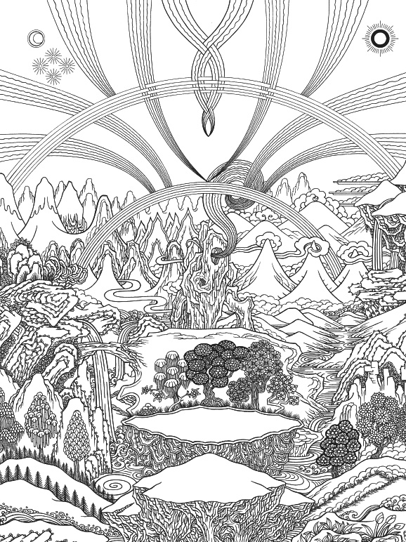 Иллюстрация к книге — Музыка снежных вершин. Истории и песни тибетского йогина Миларепы [i_002.jpg]