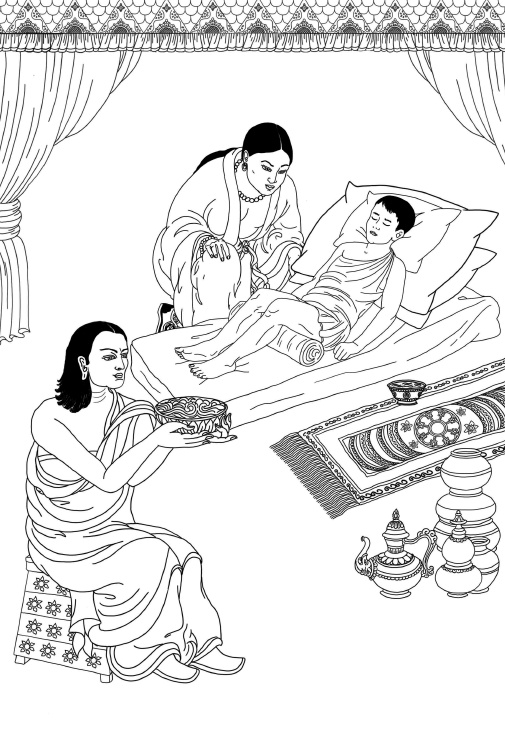 Иллюстрация к книге — Музыка снежных вершин. Истории и песни тибетского йогина Миларепы [i_010.jpg]