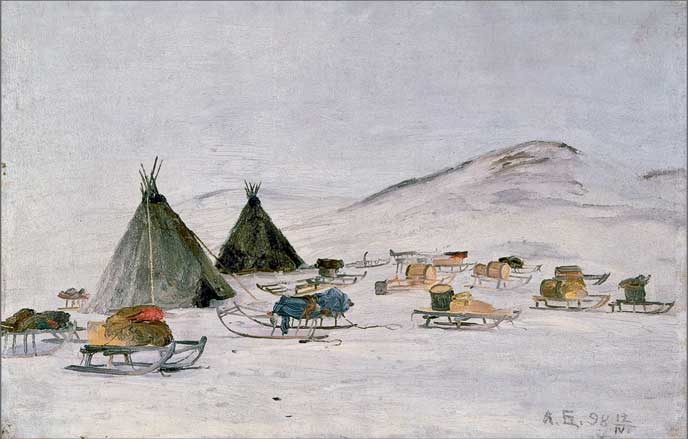 Иллюстрация к книге — Первый живописец Арктики. Александр Алексеевич Борисов [i_006.jpg]